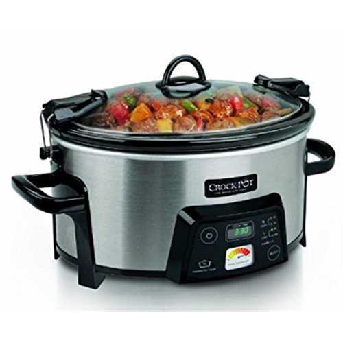 Crock-Pot SCCPCTS605-S Cook Travel Serve 6-Quart Programmable Slow Cooker