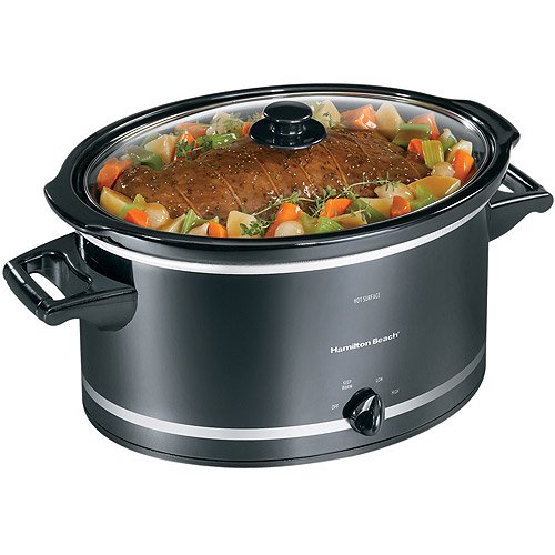 Hamilton Beach 8 Quart Oval CounterTop Slow Cooker Model# 33182